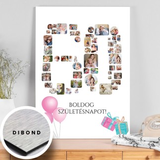 Köszöntő - 60 születésnapi fotókollázs | MyPrintPix