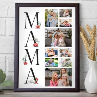 Köszöntő - Mama anyák napi fotókollázs | MyPrintPix