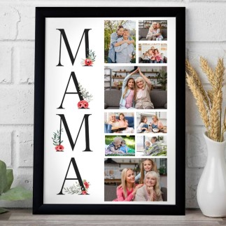 Köszöntő - Mama anyák napi fotókollázs | MyPrintPix