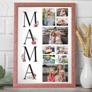 Köszöntő - Mama anyák napi fotókollázs | MyPrintPix