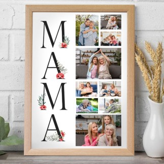 Köszöntő - Mama anyák napi fotókollázs | MyPrintPix