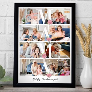 Köszöntő - Mama 2 anyák napi fotókollázs | MyPrintPix