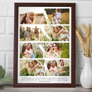 Köszöntő - Anya 2 anyák napi fotókollázs | MyPrintPix