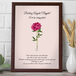 Köszöntő - Anyák napja Rose anyák napi fotókollázs | MyPrintPix