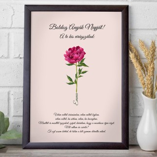 Köszöntő - Anyák napja Rose anyák napi fotókollázs | MyPrintPix