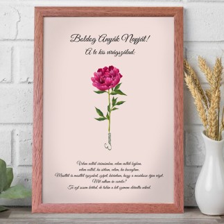 Köszöntő - Anyák napja Rose anyák napi fotókollázs | MyPrintPix