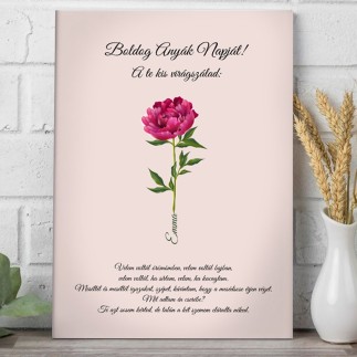 Köszöntő - Anyák napja Rose anyák napi fotókollázs | MyPrintPix