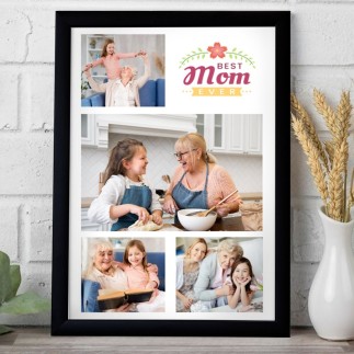 Köszöntő - Best Mom ever anyák napi fotókollázs | MyPrintPix