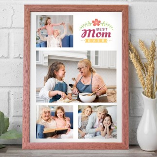 Köszöntő - Best Mom ever anyák napi fotókollázs | MyPrintPix