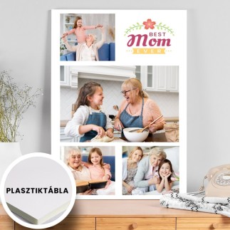Köszöntő - Best Mom ever anyák napi fotókollázs | MyPrintPix