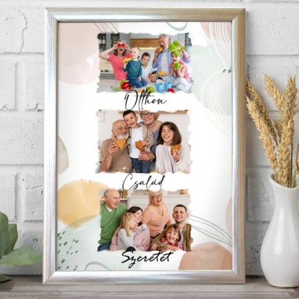 Köszöntő - Otthon - Család - Szeretet fotókollázs | MyPrintPix