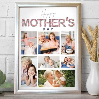 Köszöntő - Happy Mother's day anyák napi fotókollázs | MyPrintPix