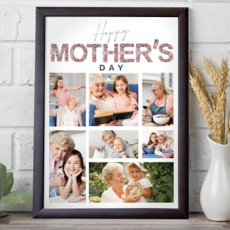 Köszöntő - Happy Mother's day anyák napi fotókollázs | MyPrintPix