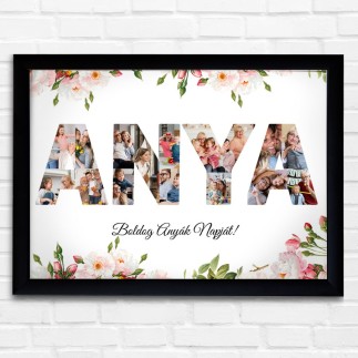 Anya fekvő anyák napi fotókollázs | MyPrintPix