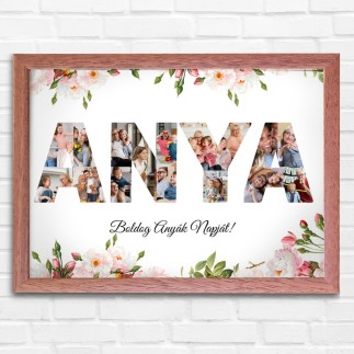 Anya fekvő anyák napi fotókollázs | MyPrintPix