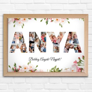 Anya fekvő anyák napi fotókollázs | MyPrintPix