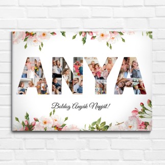 Anya fekvő anyák napi fotókollázs | MyPrintPix