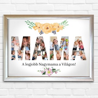 Mama fekvő anyák napi fotókollázs | MyPrintPix
