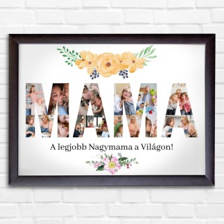 Mama fekvő anyák napi fotókollázs | MyPrintPix