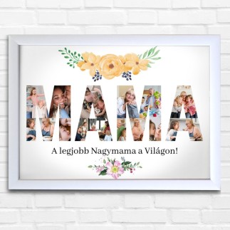 Mama fekvő anyák napi fotókollázs | MyPrintPix