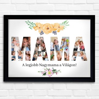 Mama fekvő anyák napi fotókollázs | MyPrintPix