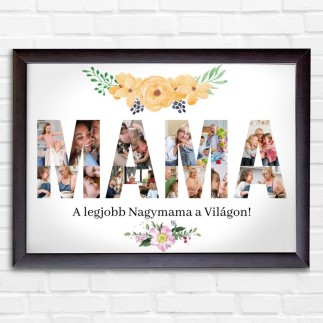 Mama fekvő anyák napi fotókollázs | MyPrintPix