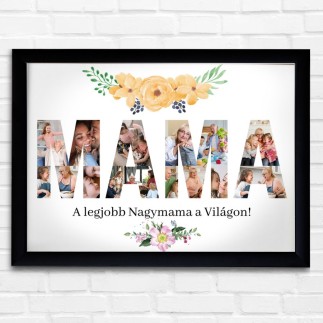 Mama fekvő anyák napi fotókollázs | MyPrintPix