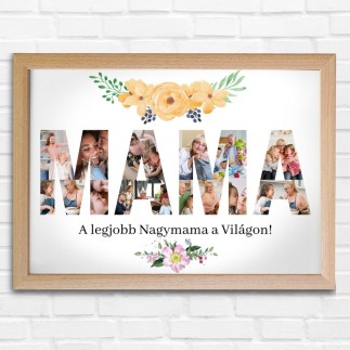 Mama fekvő anyák napi fotókollázs | MyPrintPix