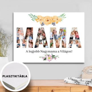 Mama fekvő anyák napi fotókollázs | MyPrintPix
