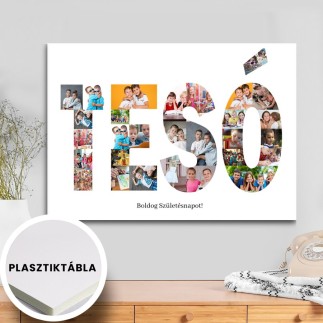 Tesó fekvő fotókollázs | MyPrintPix
