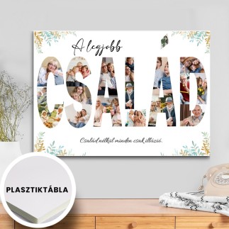 Család fekvő családi fotókollázs | MyPrintPix