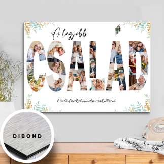 Család fekvő családi fotókollázs | MyPrintPix