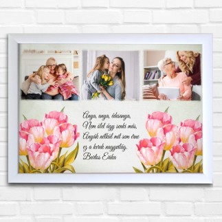 Köszöntő - Anyák napja verses anyák napi fotókollázs | MyPrintPix