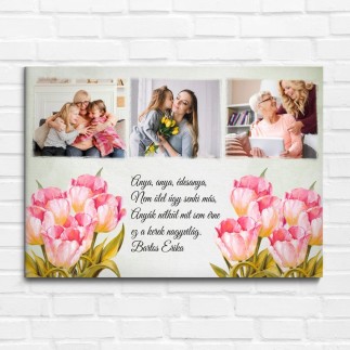 Köszöntő - Anyák napja verses anyák napi fotókollázs | MyPrintPix