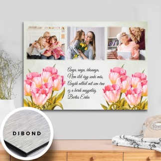 Köszöntő - Anyák napja verses anyák napi fotókollázs | MyPrintPix