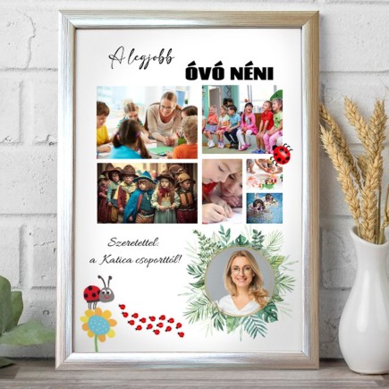 A legjobb óvó néni ballagási fotókollázs | MyPrintPix
