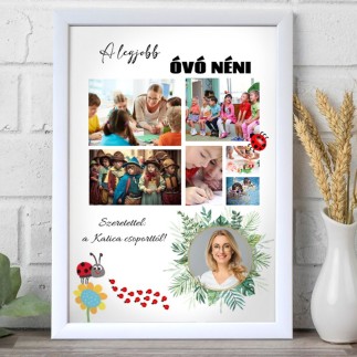 A legjobb óvó néni ballagási fotókollázs | MyPrintPix