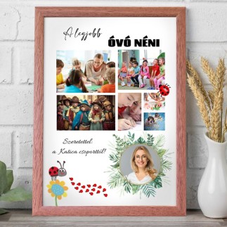 A legjobb óvó néni ballagási fotókollázs | MyPrintPix