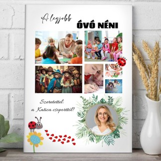 A legjobb óvó néni ballagási fotókollázs | MyPrintPix