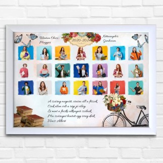 Ballagás vintage ballagási fotókollázs | MyPrintPix