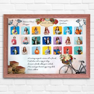 Ballagás vintage ballagási fotókollázs | MyPrintPix