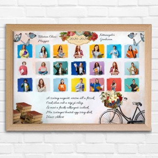 Ballagás vintage ballagási fotókollázs | MyPrintPix