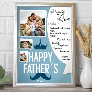A legjobb- Apa apák napi fotókollázs | MyPrintPix
