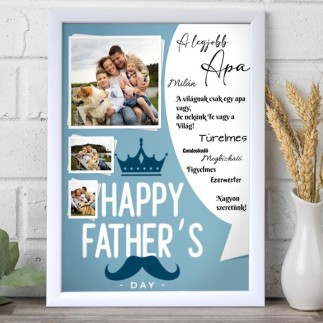 A legjobb- Apa apák napi fotókollázs | MyPrintPix