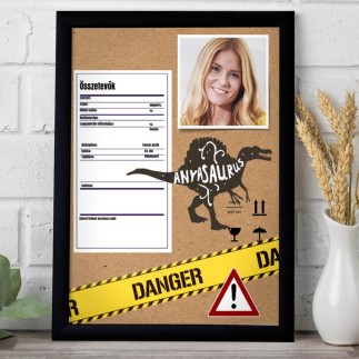 Anyasaurus anyák napi fotókollázs | MyPrintPix