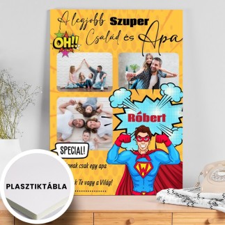 Szuper Apa apák napi fotókollázs | MyPrintPix