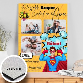 Szuper Apa apák napi fotókollázs | MyPrintPix