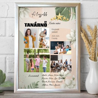 A legjobb tanárnő ballagási fotókollázs | MyPrintPix