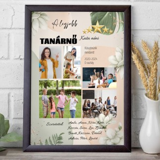 A legjobb tanárnő ballagási fotókollázs | MyPrintPix