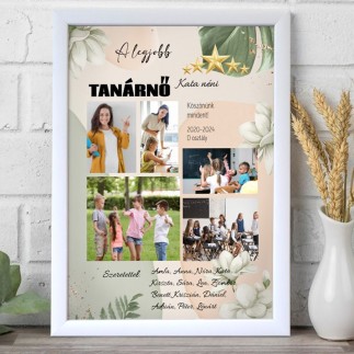 A legjobb tanárnő ballagási fotókollázs | MyPrintPix